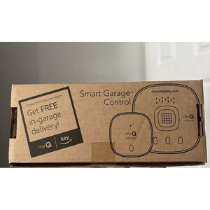 myQ® Connected Chamberlain Smart Garage Control - Wireless Garage Hub and Sensor